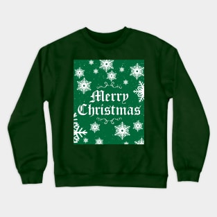 Merry Christmas - Green Team Crewneck Sweatshirt